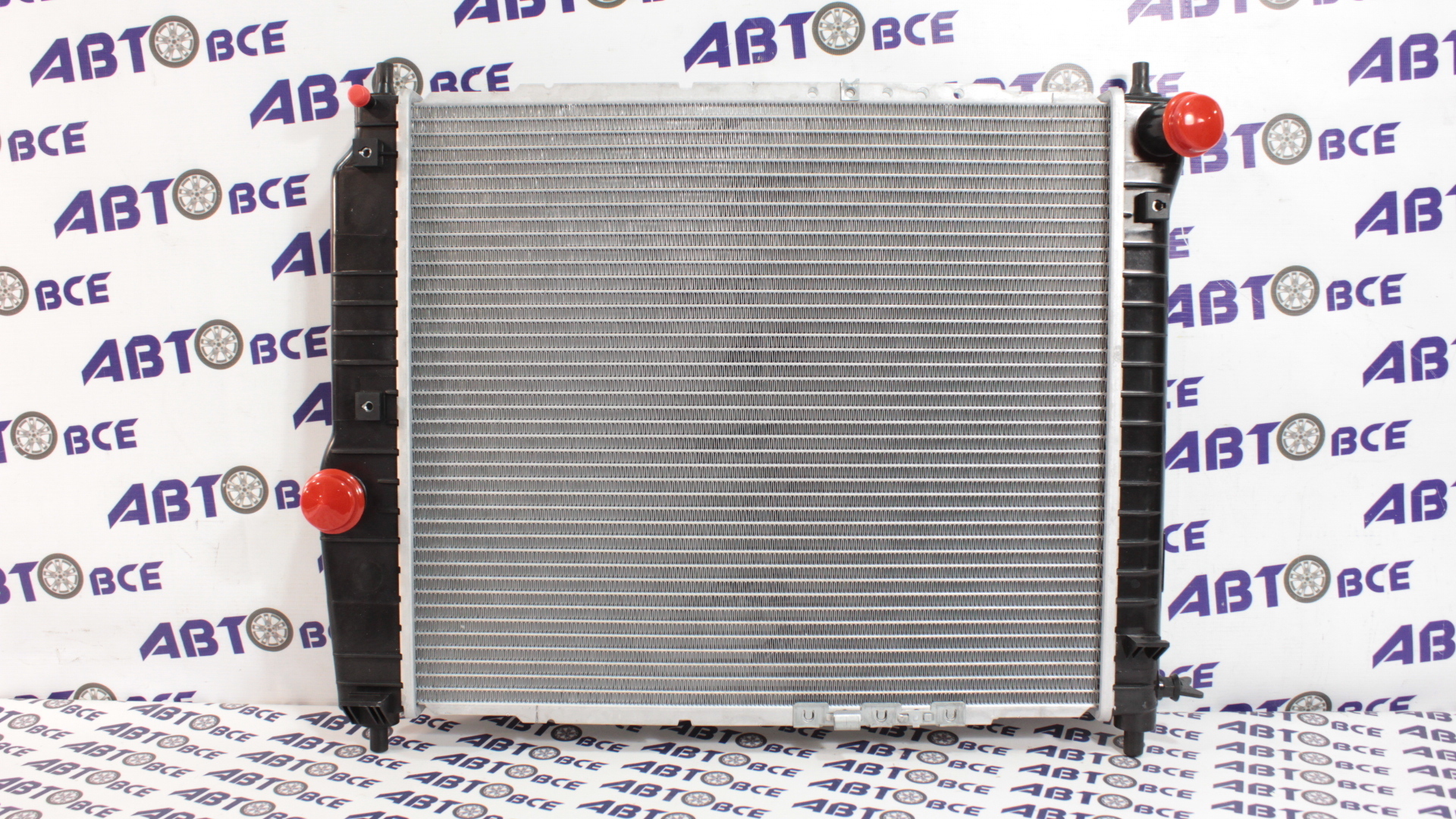 Радиатор основной (охлаждения) Aveo (1,2,3) (без кондиционера) 48см (цельнопаянный) KRAFT